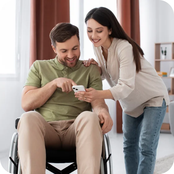 NDIS registered service provider support staff